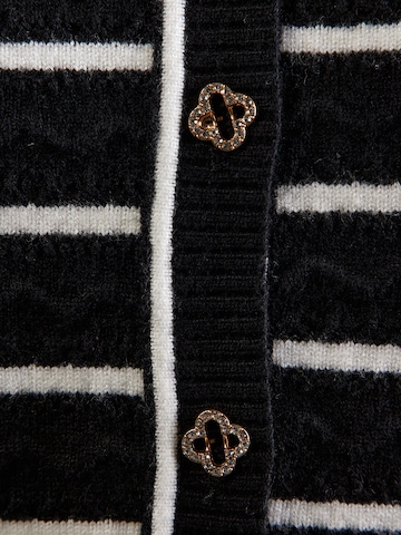 ZABAIONE Πλεκτή ζακέτα 'Joelina' σε μαύρο