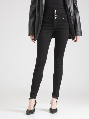 ONLY Skinny Jeans 'ONLHUSH' in Black: front