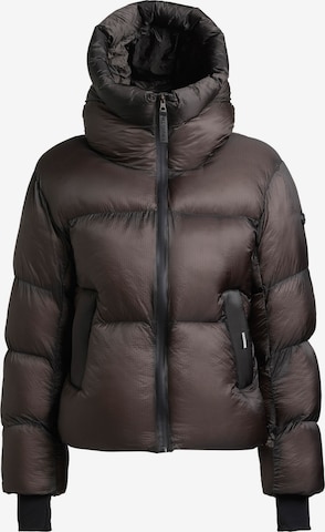 khujo Kurtka zimowa 'Nolana' w kolorze szary: przód