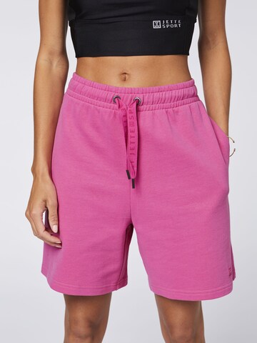 Jette Sport Loose fit Pants in Pink