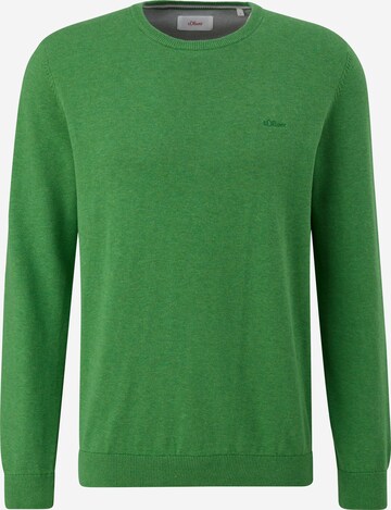 s.Oliver Sweater in Green: front