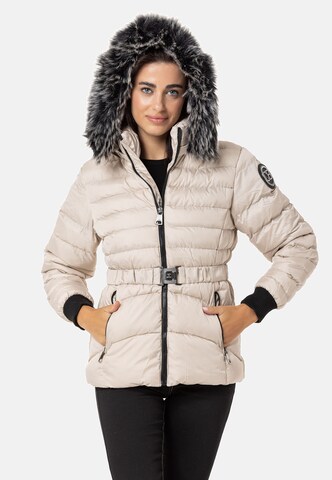 CIPO & BAXX Steppjacke in Beige