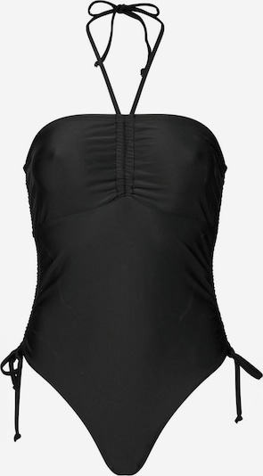 Costum de baie întreg ' Albertinascras ' pe XS Crās pe negru, Vizualizare produs