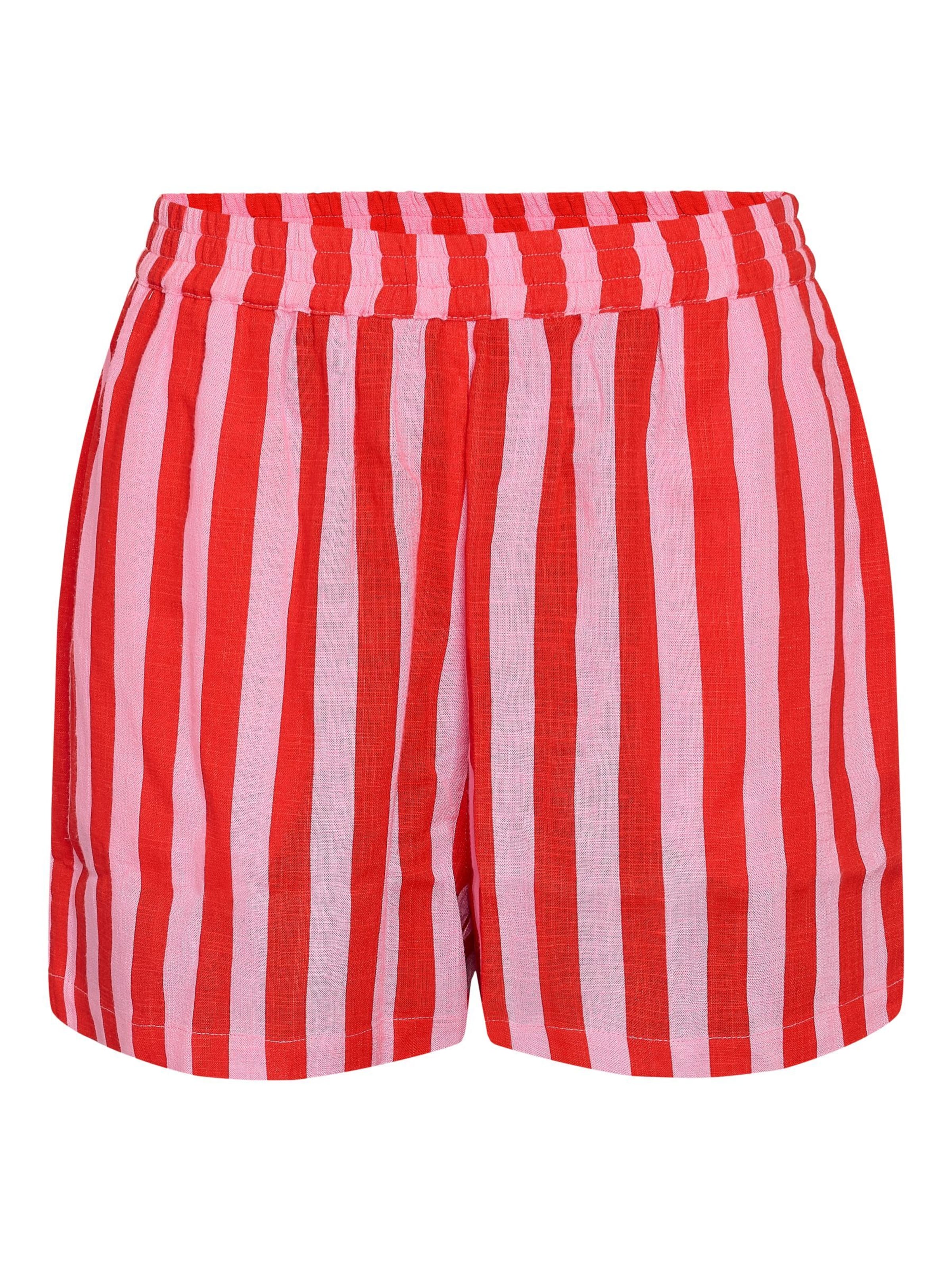 Noisy may Bukser i blodrød / purpur, Produktvisning