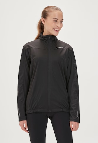 ENDURANCE Athletic Jacket 'Ziva' in Black: front