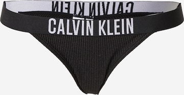 Calvin Klein Swimwear Bikinihousut 'Intense Power' värissä musta: edessä