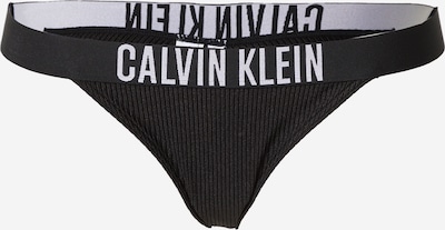 Calvin Klein Swimwear سروال بيكيني 'Intense Power' بـ أسود / أبيض, عرض المنتج