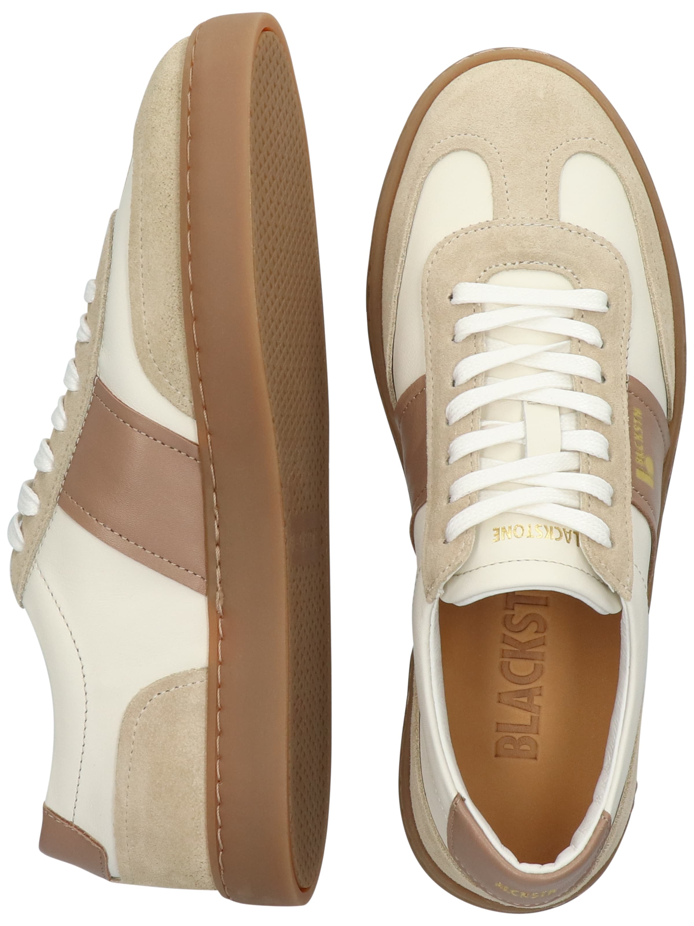 BLACKSTONE - Zapatillas deportivas bajas en beige