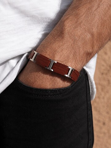Holzwerk Bracelet 'FENNSEE' in Brown