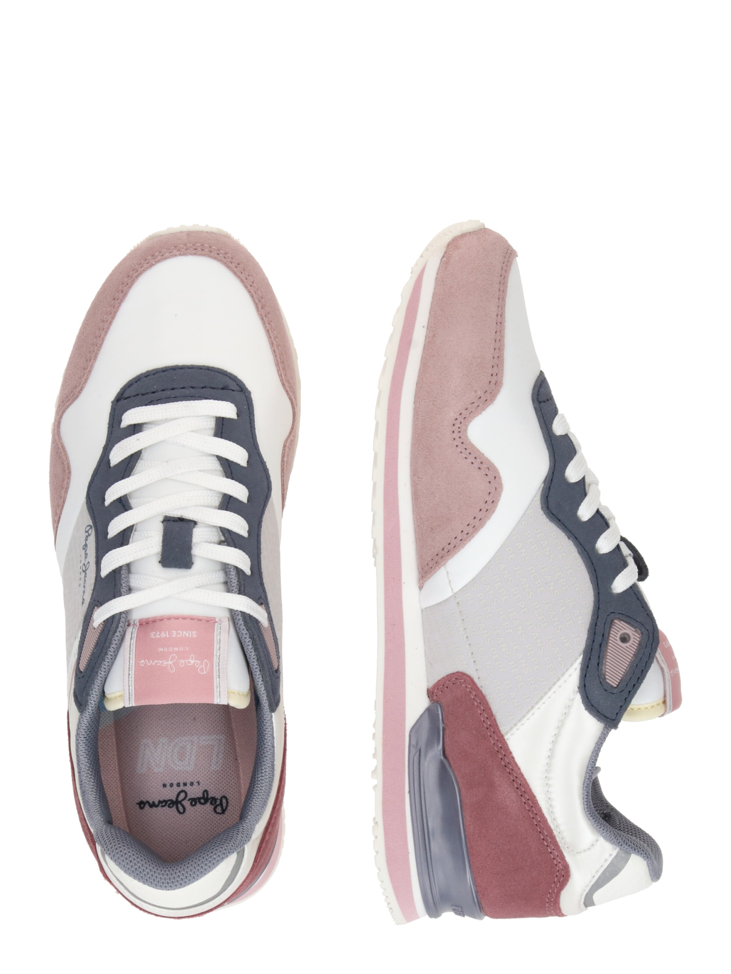 Sneaker bassa 'London' di Pepe Jeans in rosa