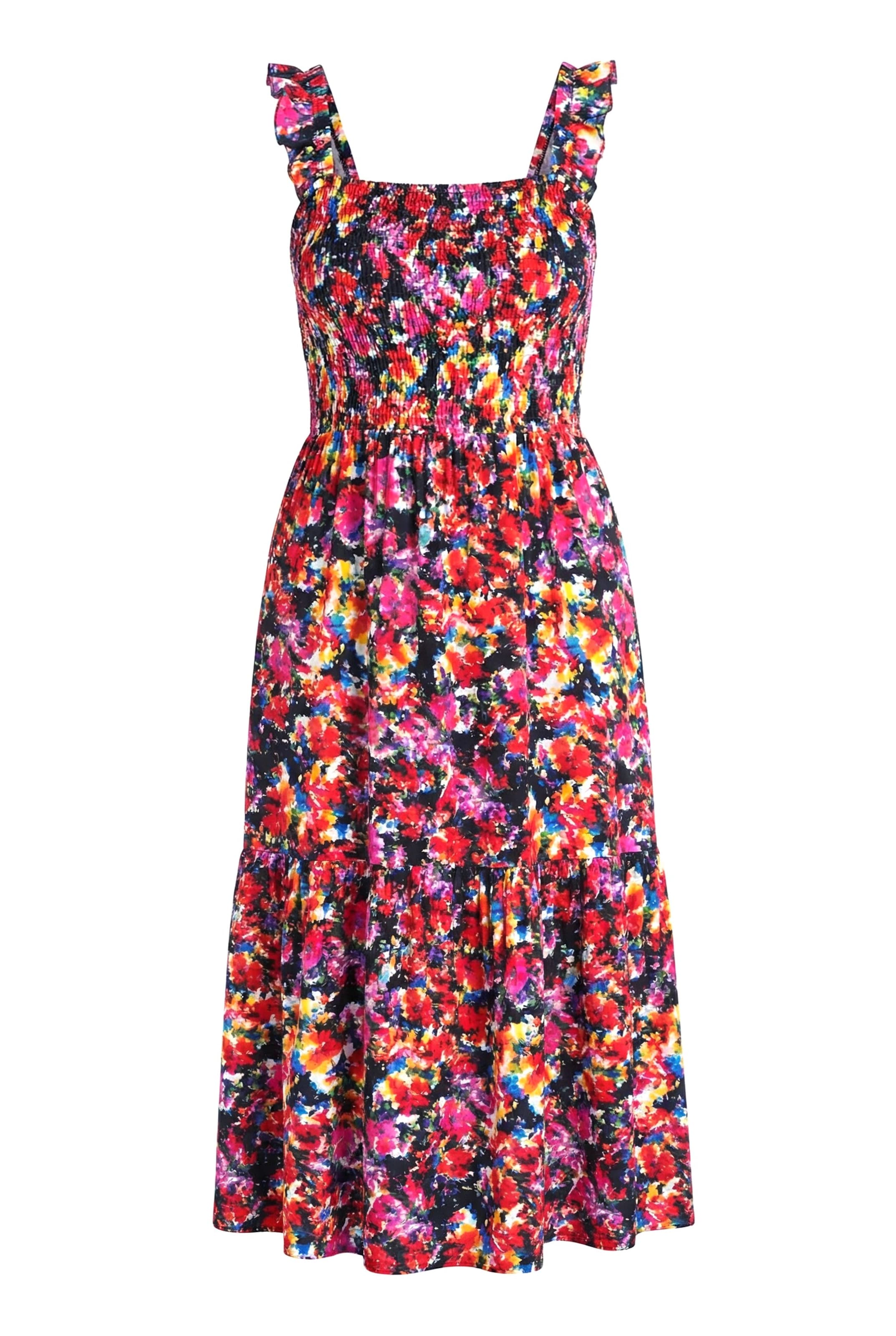 MIAMODA Dress in Mixed colours: front