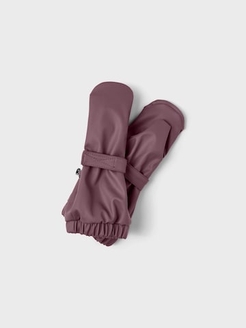 NAME IT Gloves in Purple
