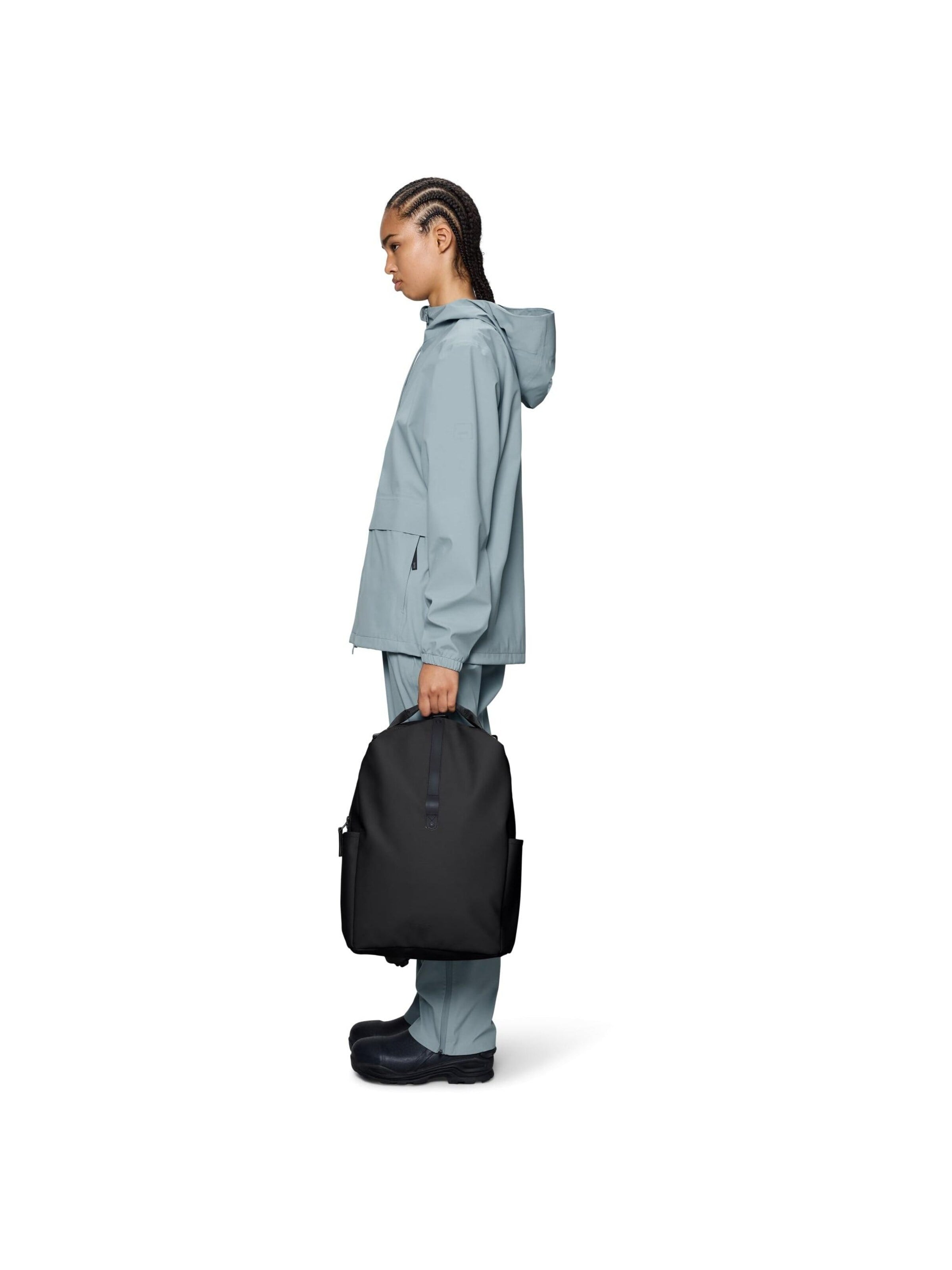 RAINS Backpack in Black