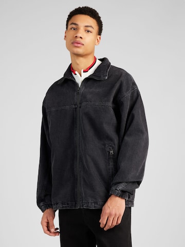 HUGO Демисезонная куртка в Серый: спереди