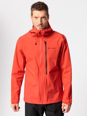 VAUDE Outdoorjacke 'Comyou' in Rot: predná strana