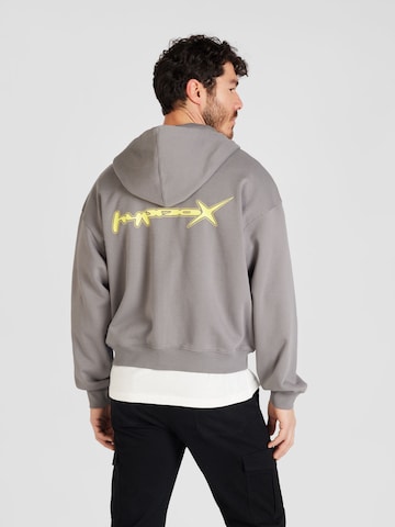 WEEKDAY Zip-Up Hoodie in Grey