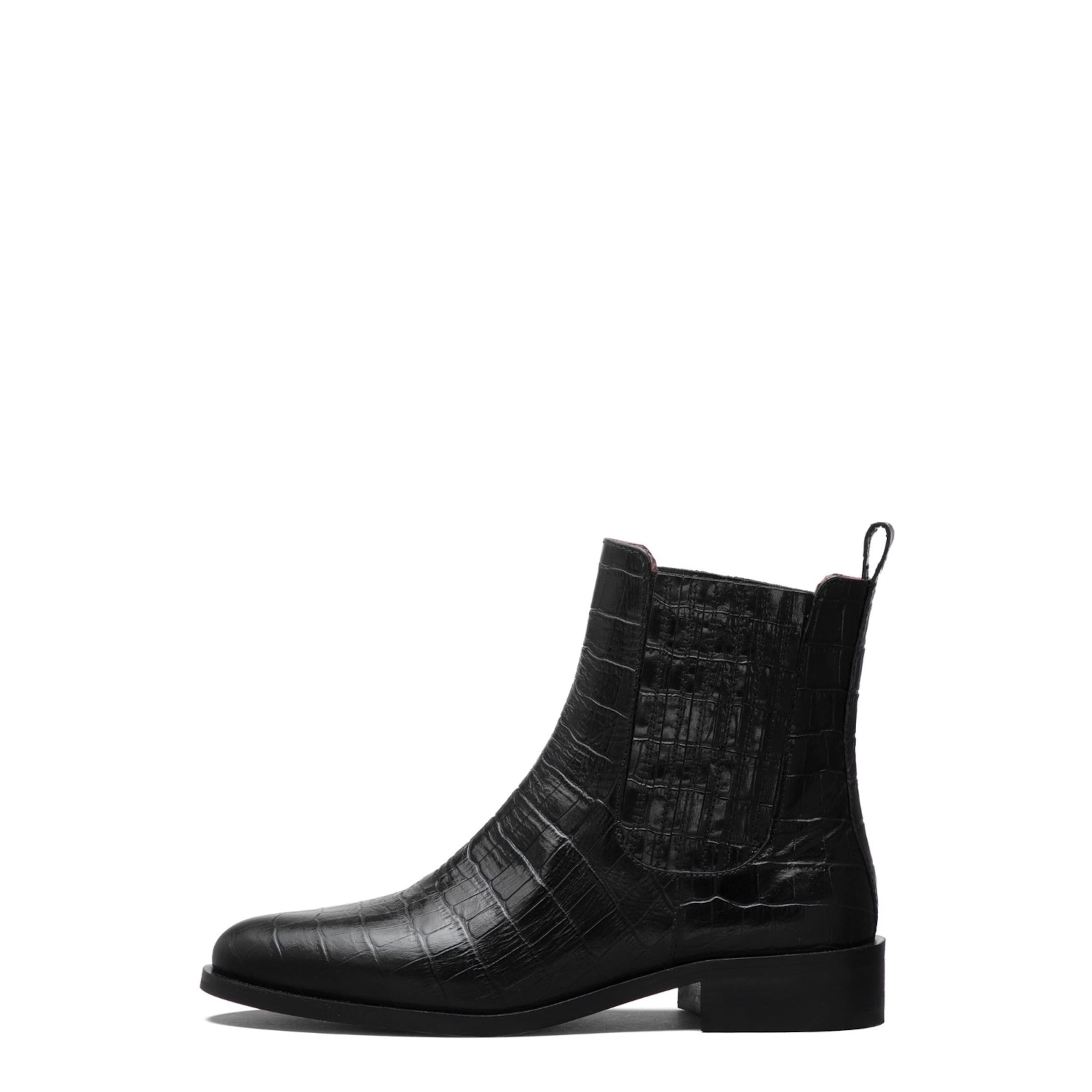 Chelsea Boots Isabel Bernard en noir : devant