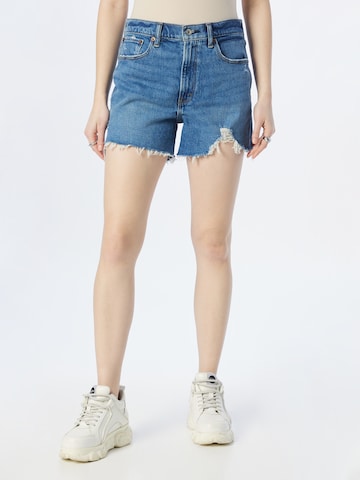 Abercrombie & Fitch Regular Shorts in Blau: predná strana