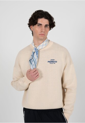 Prohibited - Chal 'Rush Checkered' en azul: frente