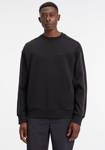 Calvin Klein Sweatshirt in Zwart: voorkant