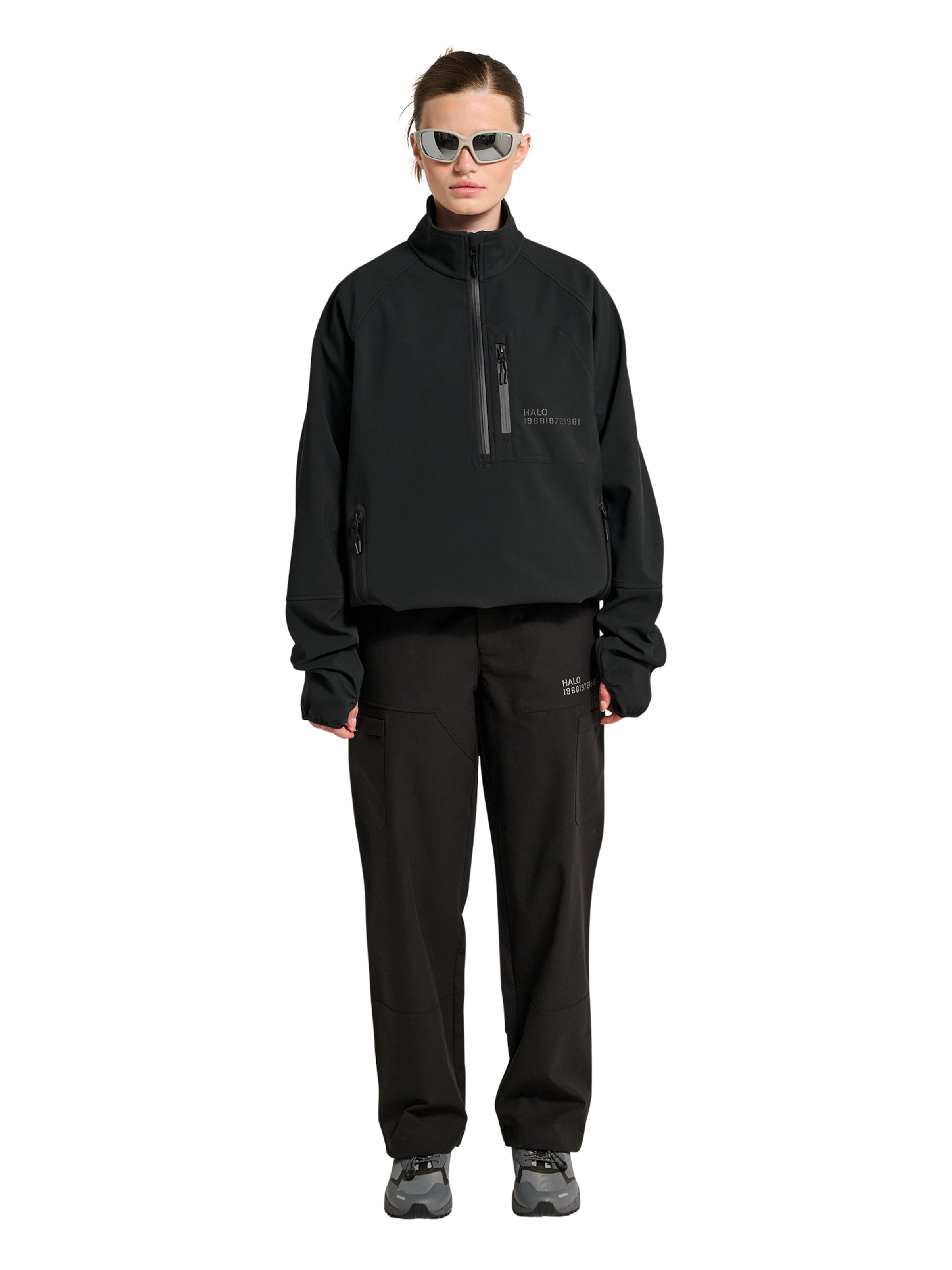 HALO Weatherproof jacket 'Elite' in Black