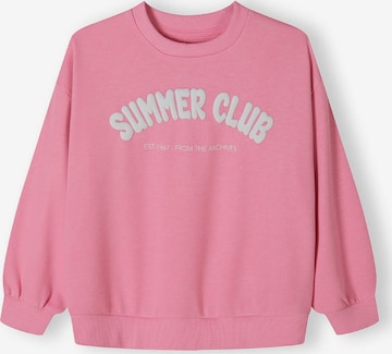 MINOTI Collegepaita värissä vaaleanpunainen: etupuoli