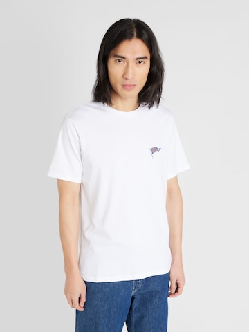 T-Shirt CONVERSE en blanc : devant