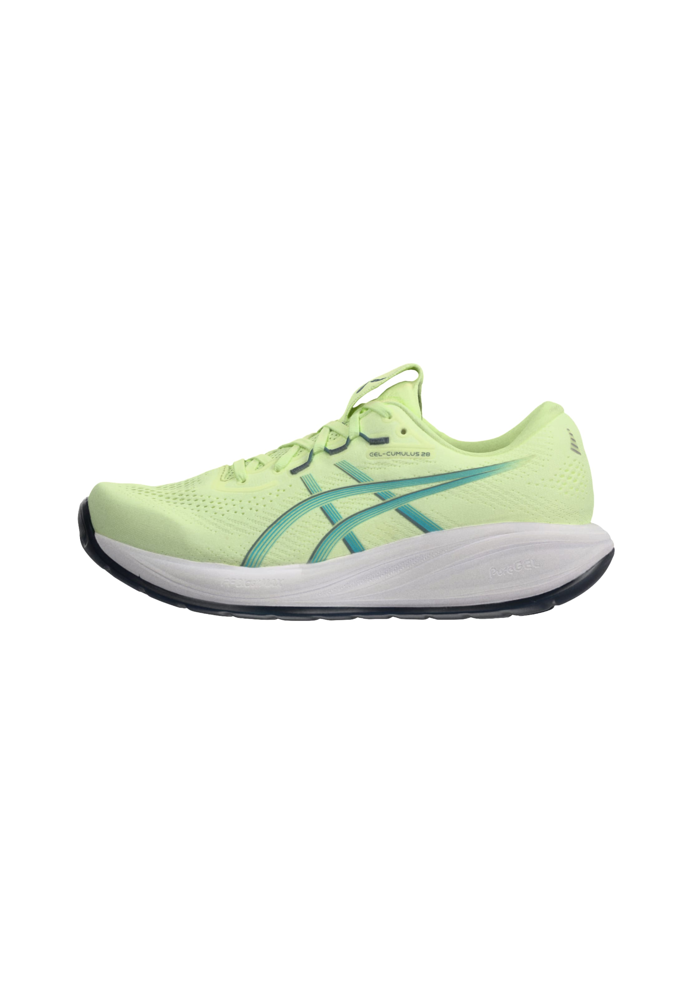 ASICS - Sapatilha de corrida 'GEL-CUMULUS 28' em verde: frente