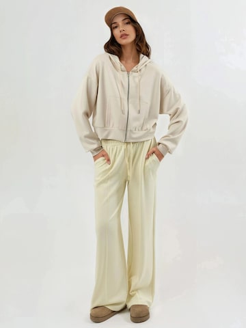 Busem - Casaco em moletão em mistura de cores