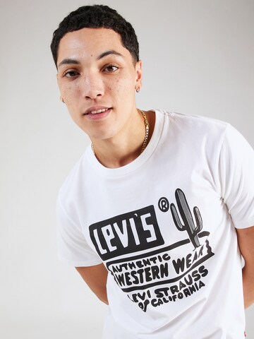 LEVI'S ® regular Μπλουζάκι σε λευκό