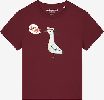 Watapparel Shirt in Rot: Vorderseite