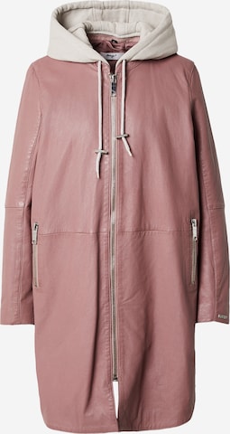 Maze Mantel in Pink: Vorderseite