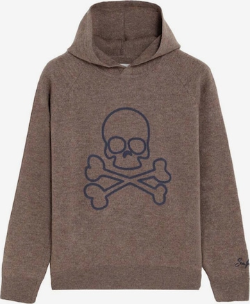 Pull-over ' ' Scalpers en marron : devant