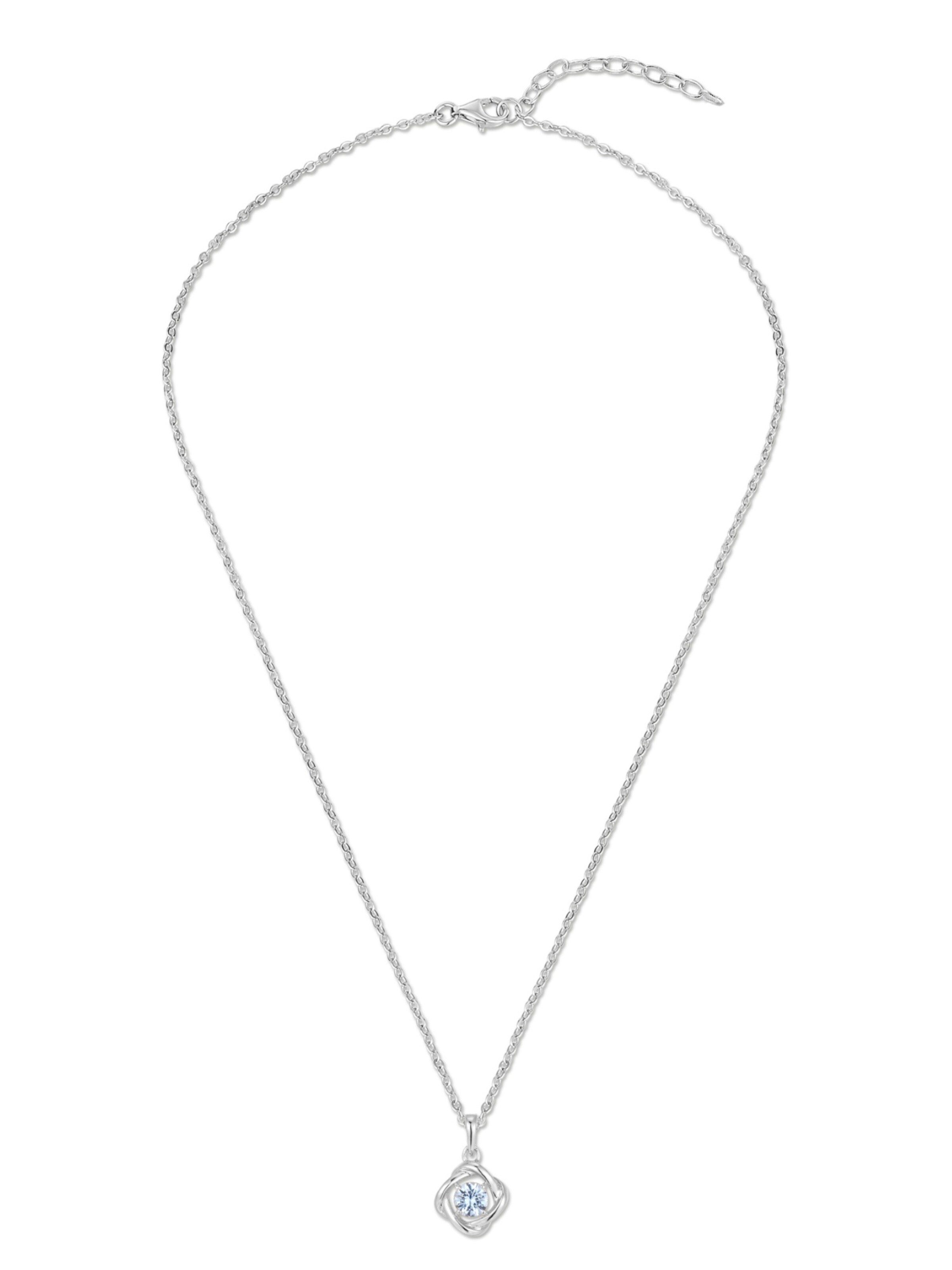 Chaîne Rafaela Donata en argent : devant