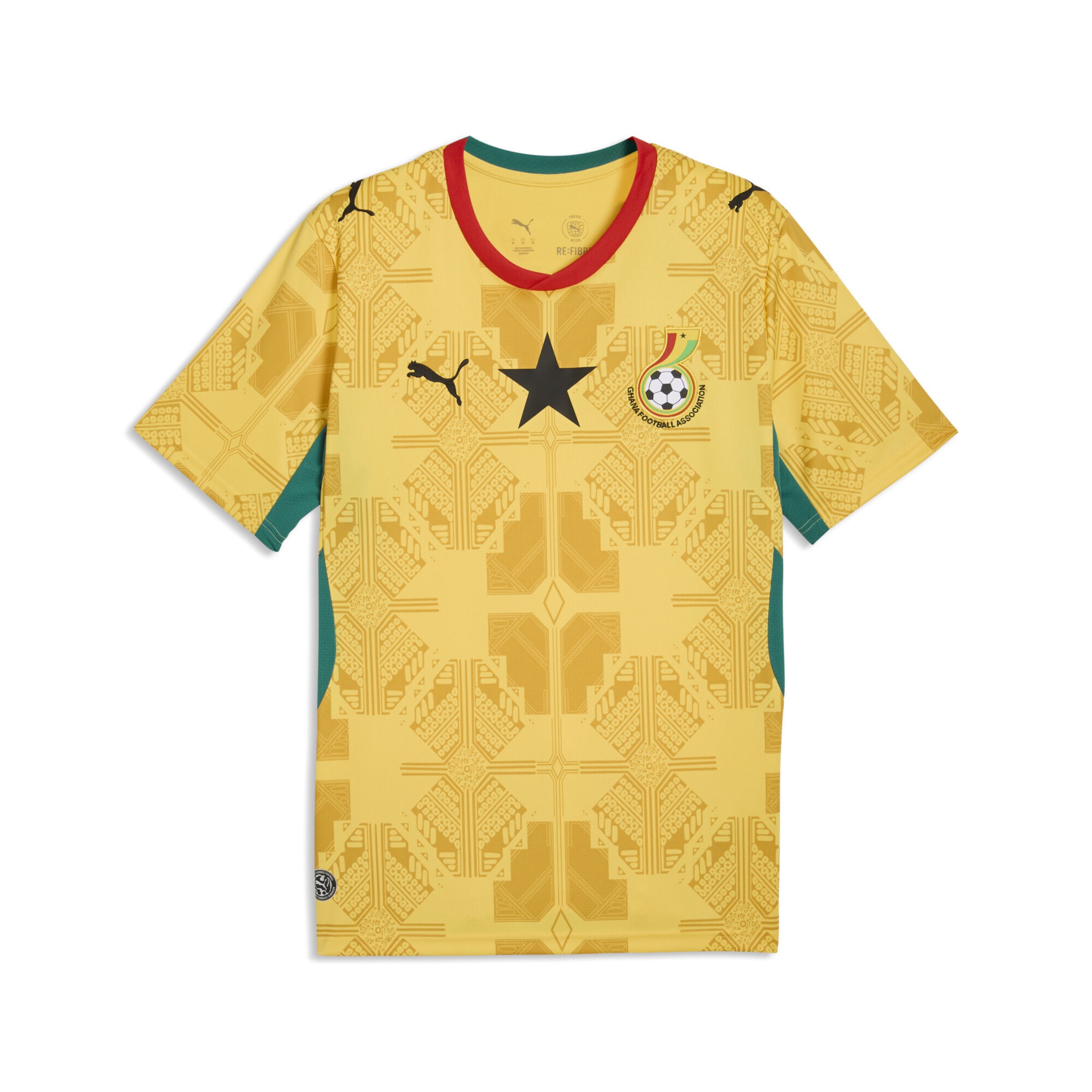 PUMA Jersey 'Ghana 2026' in Yellow: front