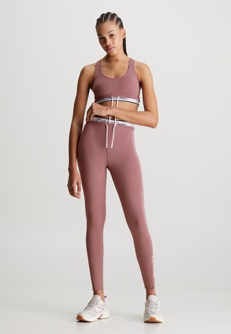 Calvin Klein Sport Bustier Sport bh in Roze