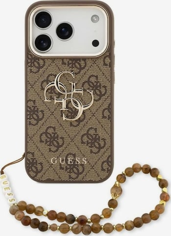 GUESS Smartphonehoesje 'Guess iPhone 18 Pro Max / 17 Pro Max' in Bruin: voorkant