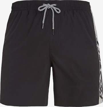 PROTEST Swimming shorts 'PRTFAREL' in Black: front