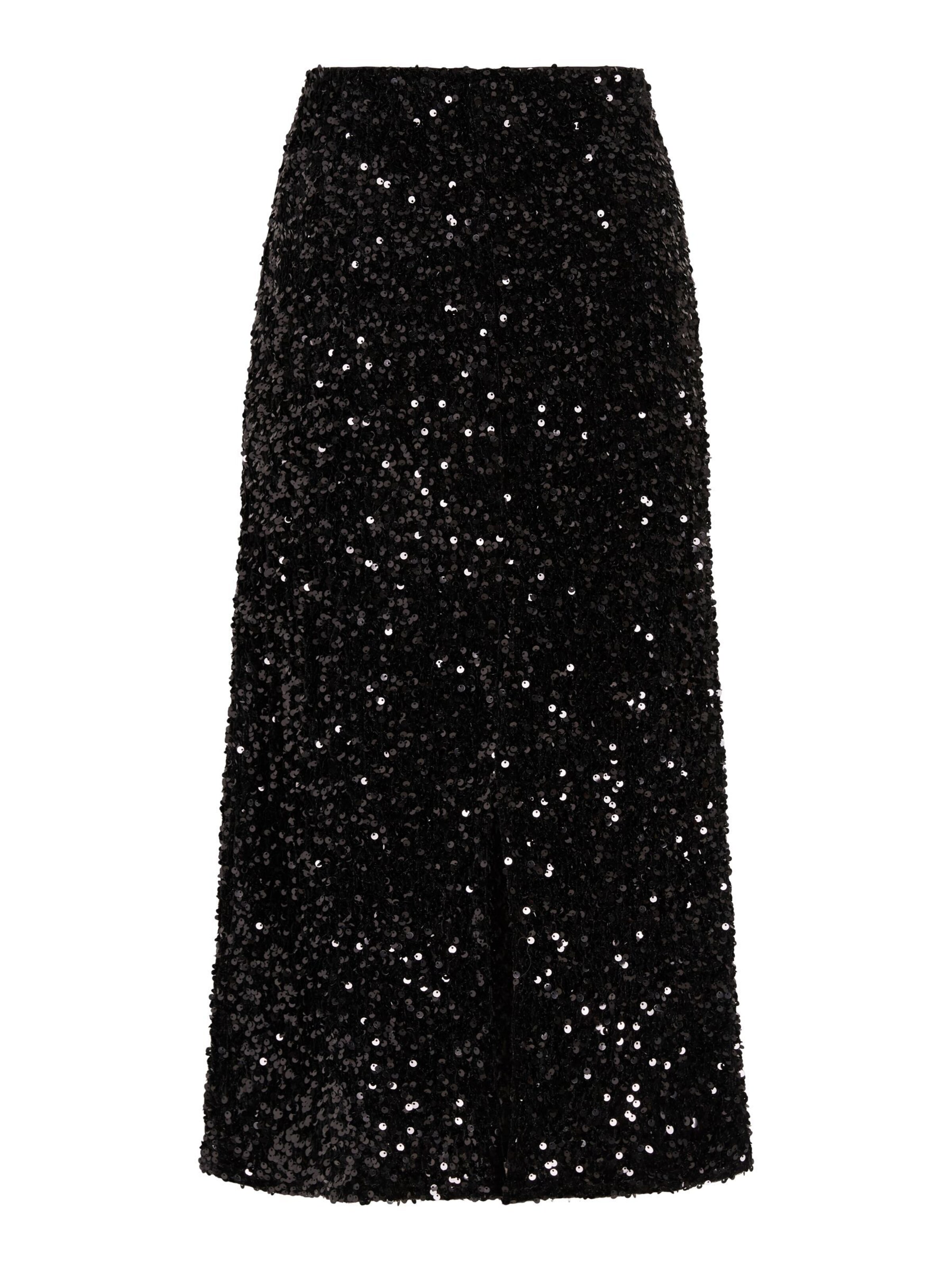 Jupe 'VIFAITH' VILA en noir