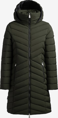 khujo Winter Coat 'Darcie' in Green: front