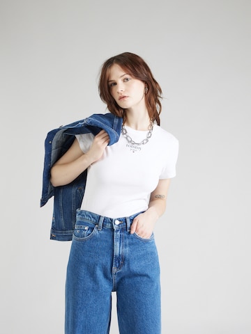 Tommy Jeans Shirt 'ESSENTIAL' in Wit