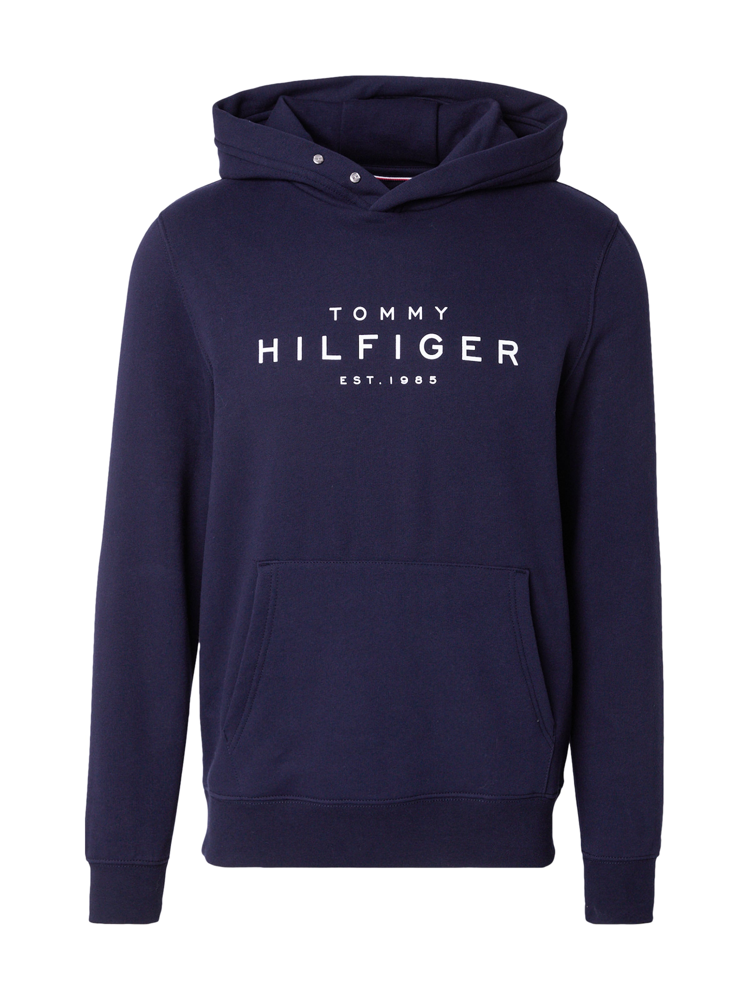 TOMMY HILFIGER Mikina - Modrá: predná strana