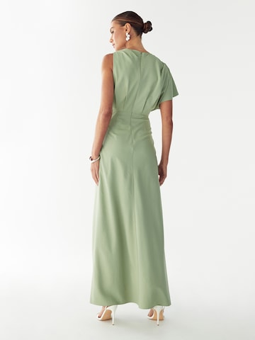 BWLDR Večerné šaty - Zelená: zadná strana
