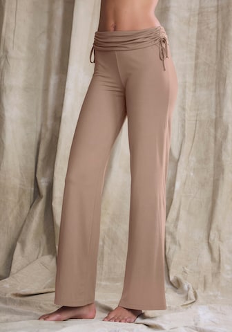 LASCANA Flared Pants in Brown