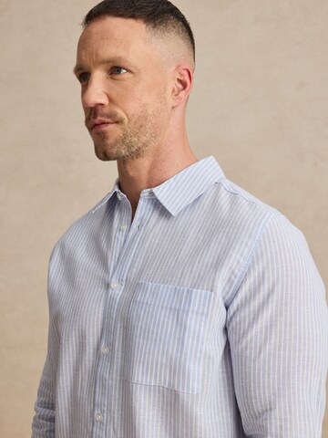Regular fit Camicia 'Quirin' di DAN FOX APPAREL in blu