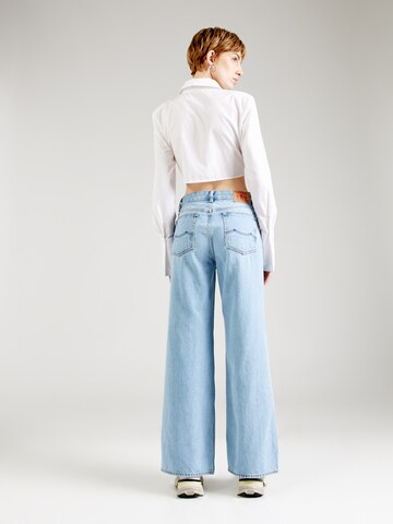Wide Leg Jean 'JANE' Kings Of Indigo en bleu