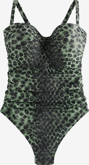 Next Swimsuit in M/M in Olive / Mint / Black, Item view
