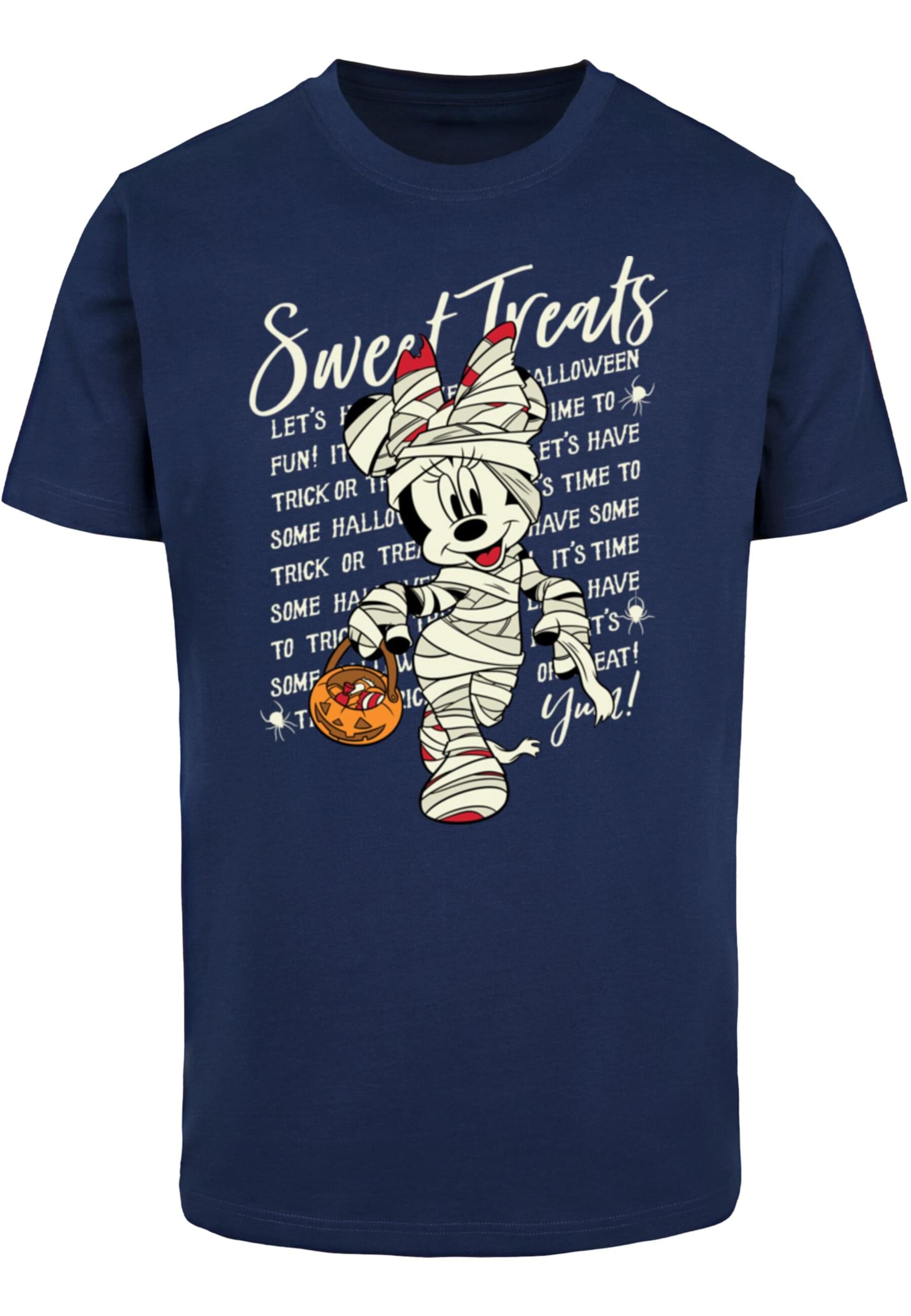 ABSOLUTE CULT T-Shirt  'Minnie Mouse - Sweet Treats' in Blau: Vorderseite