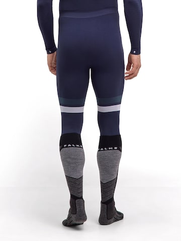 FALKE Skinny Sporthose '3/4'‌‌‌ in Blau