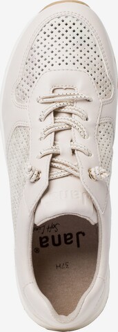 JANA Sneakers laag in Beige